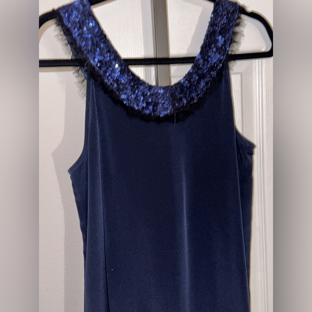 ALICE+OLIVIA SILK SEQUINED A-LINE SHIFT DRESS NWOT size Small